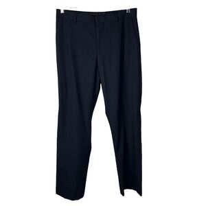 Murano Zac Fit Essentials Black Dress Pants Mens‎ 32x30 Slim actual 30x29